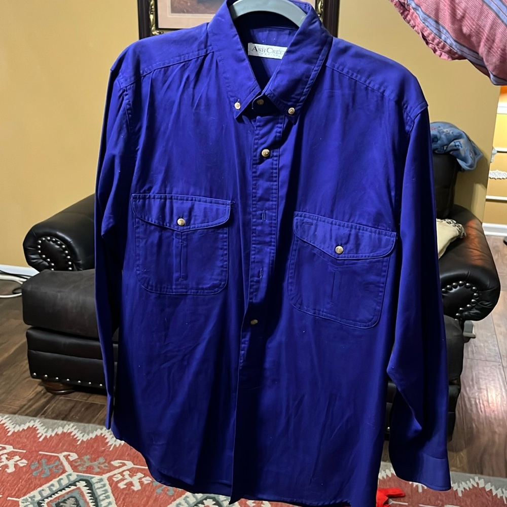 Purple dress shirt